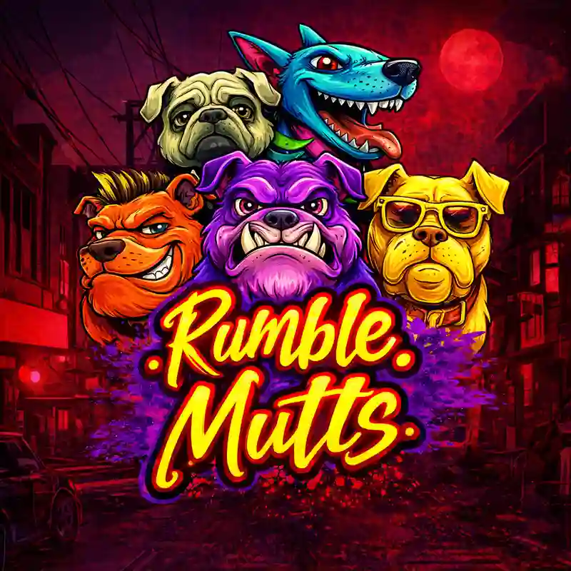 Rumble Mutts Slot Game Logo